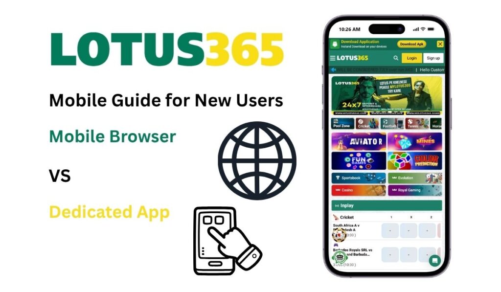 Lotus365 Mobile Guide for New Users