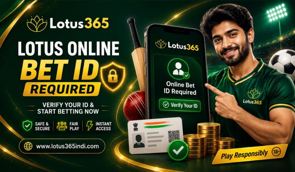 lotus online bet id required